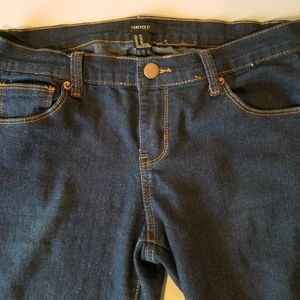 Forever 21 dark wash skinny jeans